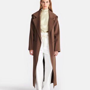 NANUSHKA - "Ruta" style - NWT - Double Wool And Silk Blend Coat - Size Medium